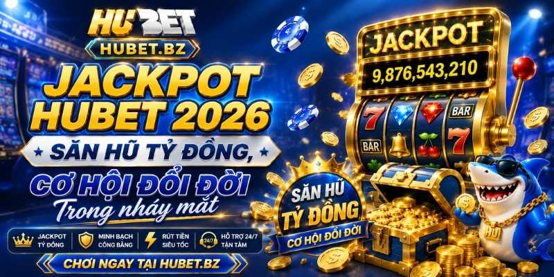 Jackpot Hubet 2026 – Săn Hũ Tỷ Đồng, Cơ Hội Đổi Đời Trong Nháy Mắt